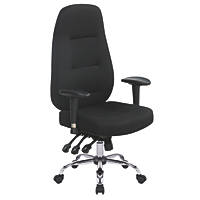 Nautilus Designs Babylon High Back Ergonomic Task Chair Black