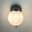 Saxby Nexus Bathroom Wall Light Black/White