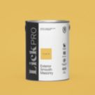 LickPro 5Ltr Smooth Yellow 03 Masonry Paint