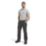 Blaklader 3D Short Sleeve T-Shirt Grey Melange Large 41" Chest