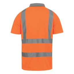 Regatta Pro Contract Hi-Vis Polo Shirt Orange 4X Large 53" Chest