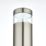 Saxby Pyramid 800mm Outdoor LED Bollard Brushed Stainless Steel 4.3W 300lm