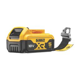 DEWALT DCB184LR-XJ 18V 5.0Ah Li-Ion XR Lanyard-Ready Battery