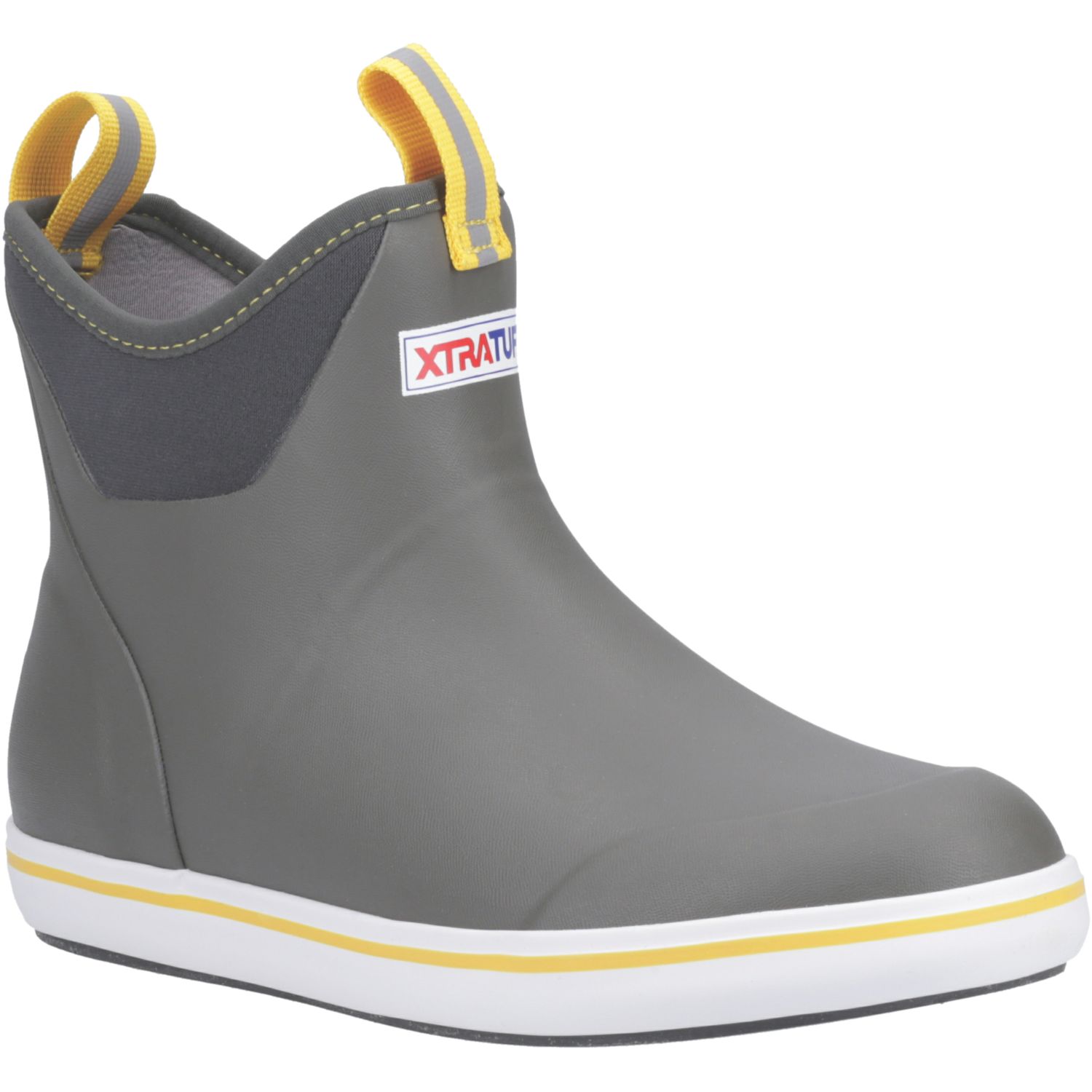 Xtratuf Ankle Deck Size 9 Grey Non Safety Wellies (286XN)