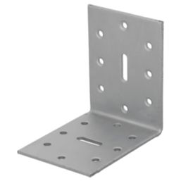 Magnodur Angle Brackets Silver 80mm x 80mm x 60mm 10 Pack
