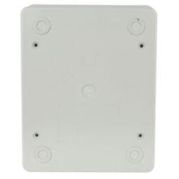 Lewden IP65-4BR40AS IP65 Weatherproof Outdoor 6-Module 4-Way Populated  EV Charger Consumer Unit with SPD