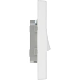 British General 900 Series 10AX 1-Gang 1-Way Light Switch  White