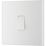 British General 900 Series 10AX 1-Gang 1-Way Light Switch  White