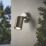 LAP Bronx Outdoor Adjustable Wall Light Stainless Steel