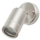 LAP Bronx Outdoor Adjustable Wall Light Stainless Steel