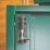 Asgard Trojan 7' x 3' (Nominal) Pent Metal Shed Green