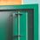 Asgard Trojan 7' x 3' (Nominal) Pent Metal Shed Green