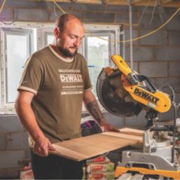 DEWALT Bakesfield Short Sleeve T-Shirts Olive / Navy Large 42" Chest 2 Pack