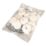Radmat Building Materials  Polycarbonate Fixings White 10mm x 40mm 50 Pack