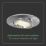 4lite  Adjustable  Fire Rated IP20 GU10 Downlight Chrome