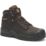 CAT Striver Max S3 Size 10  Brown Water-Resistant Steel Toe Cap Safety Boots