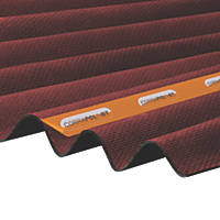 Corrapol-BT AC110RE Corrugated Bitumen Roof Sheet Red 2000 x 930mm