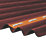 Corrapol-BT AC110RE Corrugated Bitumen Roof Sheet Red 2000mm x 930mm