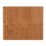 Forest Vertical Board Closeboard  Fence Panels Golden Brown 6' x 5' Pack of 4