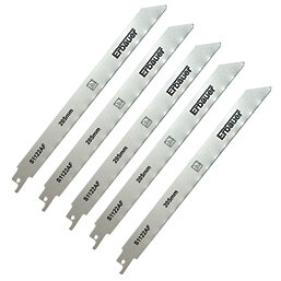Erbauer   Multi-Material Reciprocating Saw Blades 205mm 5 Pack