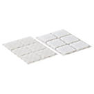 Velcro Brand  White Stick-On Squares 24 Pack