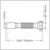 Flomasta  Flexible Waste Pipe White 40mm x 320-750mm