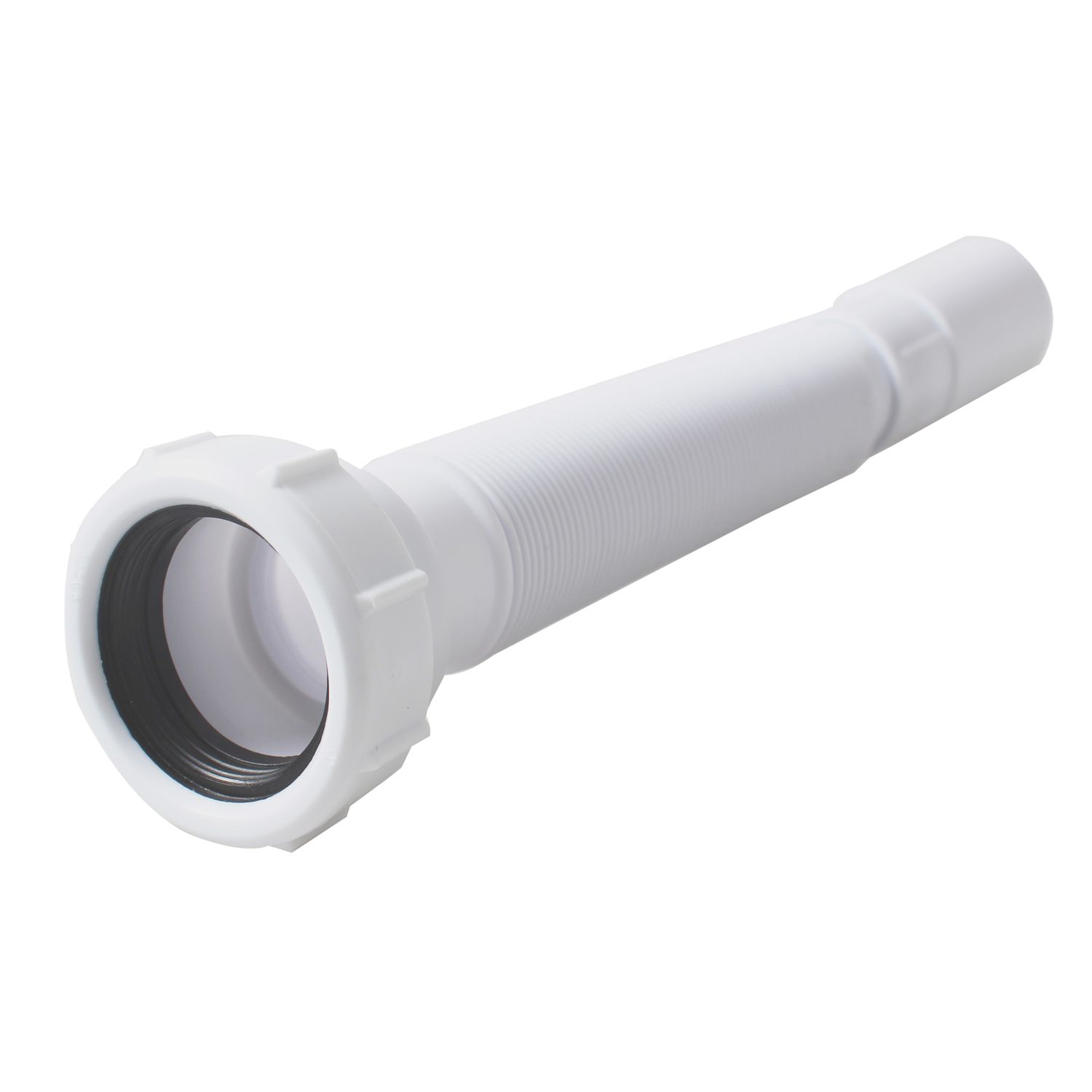 Flomasta Flexible Waste Pipe White 40mm x 320-750mm (287JN)