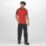 Regatta Contrast Coolweave Polo Shirt Classic Red / Black 3X Large 56" Chest