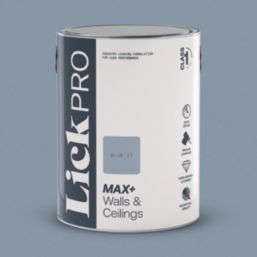 LickPro Max+ 5Ltr Blue 17 Eggshell Emulsion  Paint