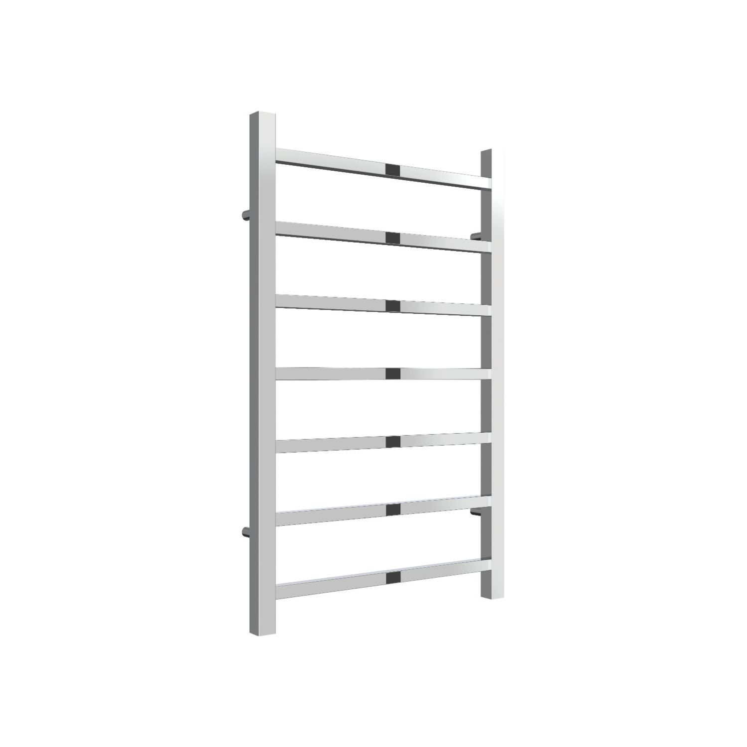 Reina 800mm x 500mm 779BTU Chrome Flat Designer Towel Radiator (287LH)