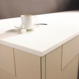 Metis White Breakfast Bar 2440mm x 900mm x 15mm