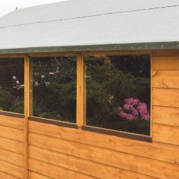 Rowlinson Premier 8' x 9' 6" (Nominal) Apex Shiplap Timber Shed