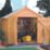 Rowlinson Premier 8' x 9' 6" (Nominal) Apex Shiplap Timber Shed