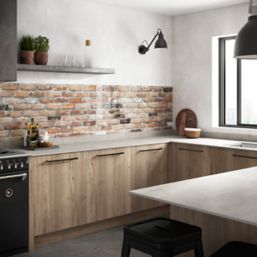 Zenith  Cloudy Cement Laminate Kitchen Worktop 3000mm x 610mm x 12.5mm