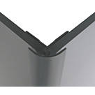 Splashwall External Corner  Silver 2440mm x 4mm