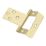 Smith & Locke Polished Brass  Door Hinge 50mm x 64.6mm 2 Pack