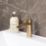 ETAL Spear Brushed Brass 184mm Standard Lever Mono Basin Mixer Tap
