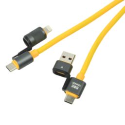 SLX USB-C to USB-A / USB-C 4-in-1 Universal Cable Lightning 1m