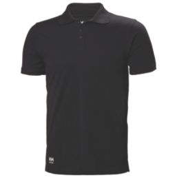 Helly Hansen  Polo Shirt Black Large 42" Chest