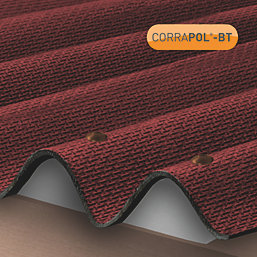 Corrapol-BT  Corrugated Bitumen Fixing Pins Red 80mm x 20mm 100 Pack