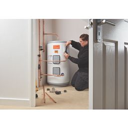 Heatrae Sadia Megaflo Eco 125dd Direct Unvented  Hot Water Cylinder 125Ltr 2 x 3kW