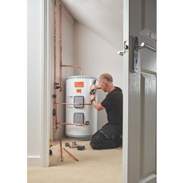 Heatrae Sadia Megaflo Eco 125dd Direct Unvented  Hot Water Cylinder 125Ltr 2 x 3kW