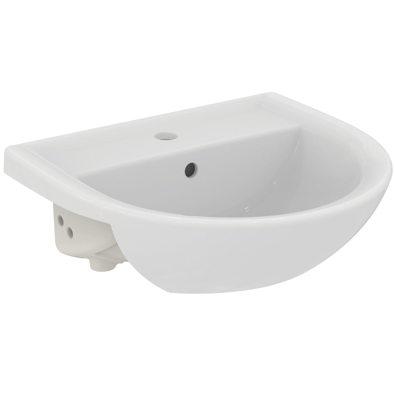 Armitage Shanks Sandringham 21 Semi-Countertop Washbasin 1 Tap Hole 500mm (288JY)