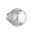Elite Knobs & Handles Reeded Cabinet Knob Polished Nickel 30mm