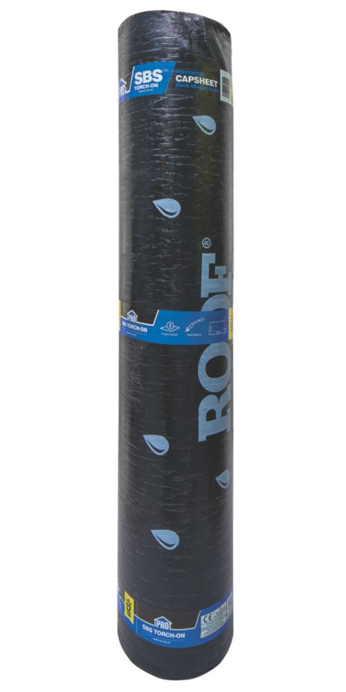 Roof Pro TorchOn Roofing Felt Cap Sheet 8m x 1m Screwfix