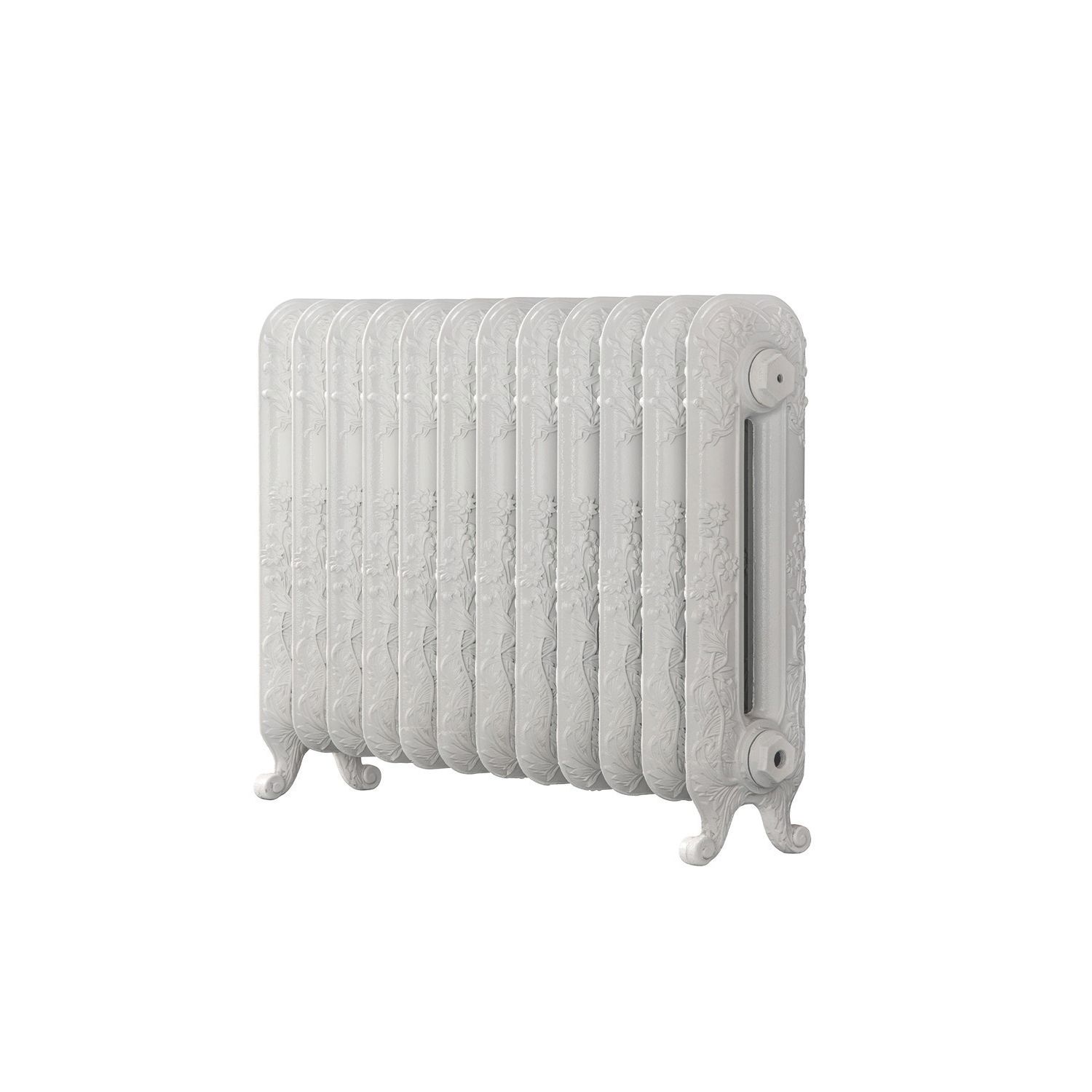 Arroll 597mm x 814mm 3108BTU White Cast Iron 2 Column Radiator (288KY)