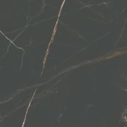 Wilsonart Zenith Don Tello Matt Black Marble Effect Compact Laminate Breakfast Bar 3000mm x 950mm x 12mm