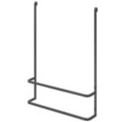 Elland Hanging Towel Rail Black 600mm x 122mm x 810mm