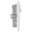 British General 800 Series 13A 2-Gang SP Switched Socket + 3A 45W 2-Outlet Type A & C USB Charger White