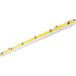 Luceco Site Climate Single 5ft LED Batten Fitting 25W 3000lm 110V